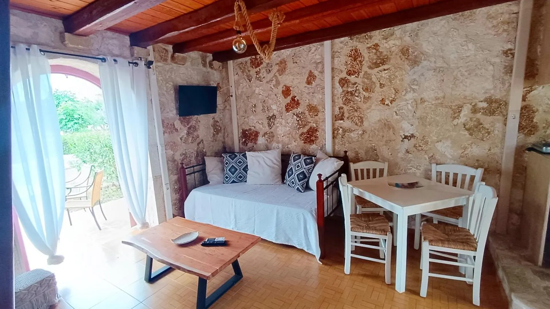 Spasmata Village Stone Maisonette Minia Greece